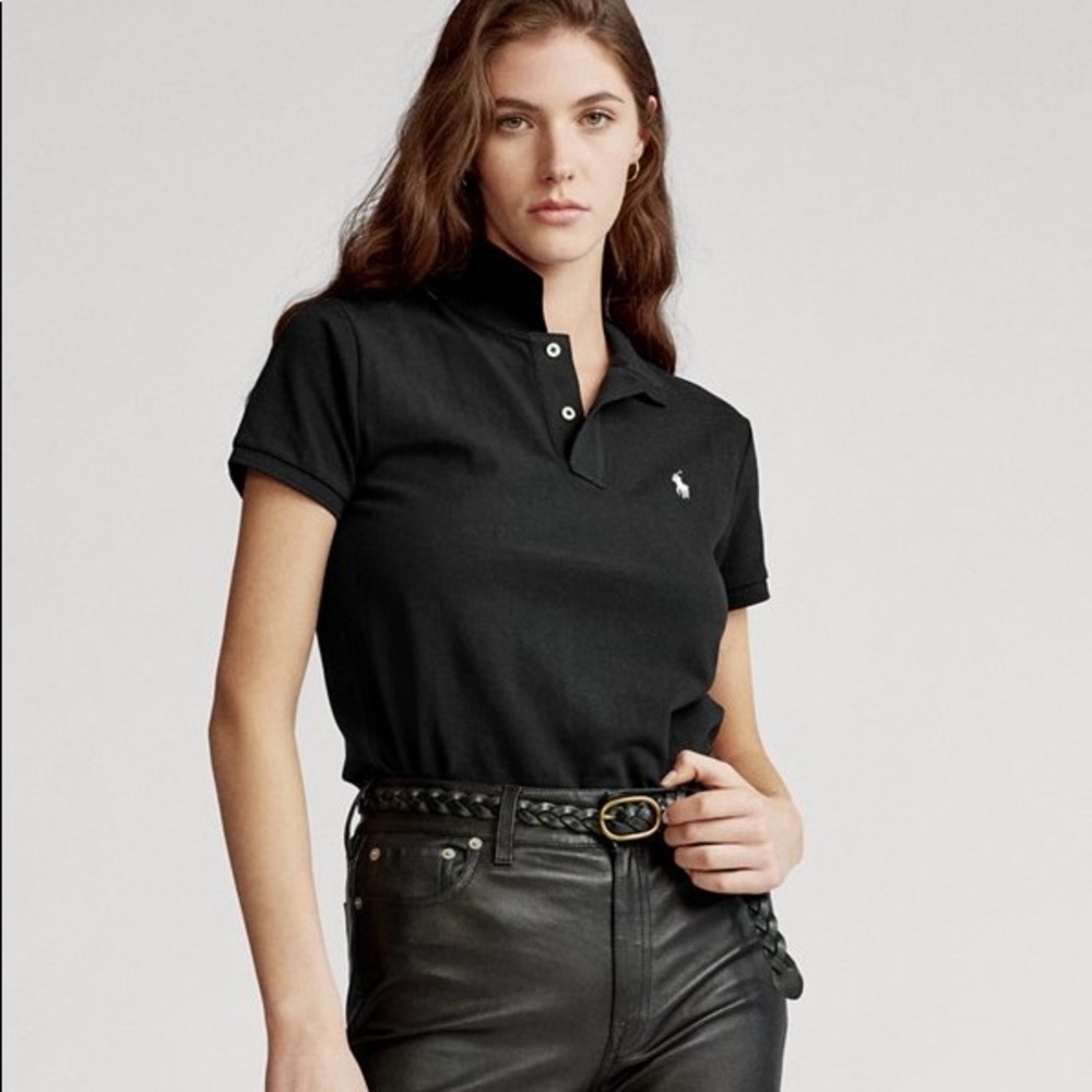 Ralph Loren Black collared shirt